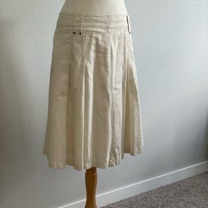 Jones New York Cream Size 12 Skirt